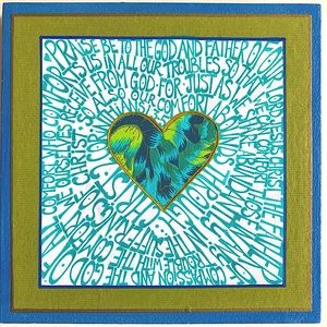 Original one of a kind scripture art